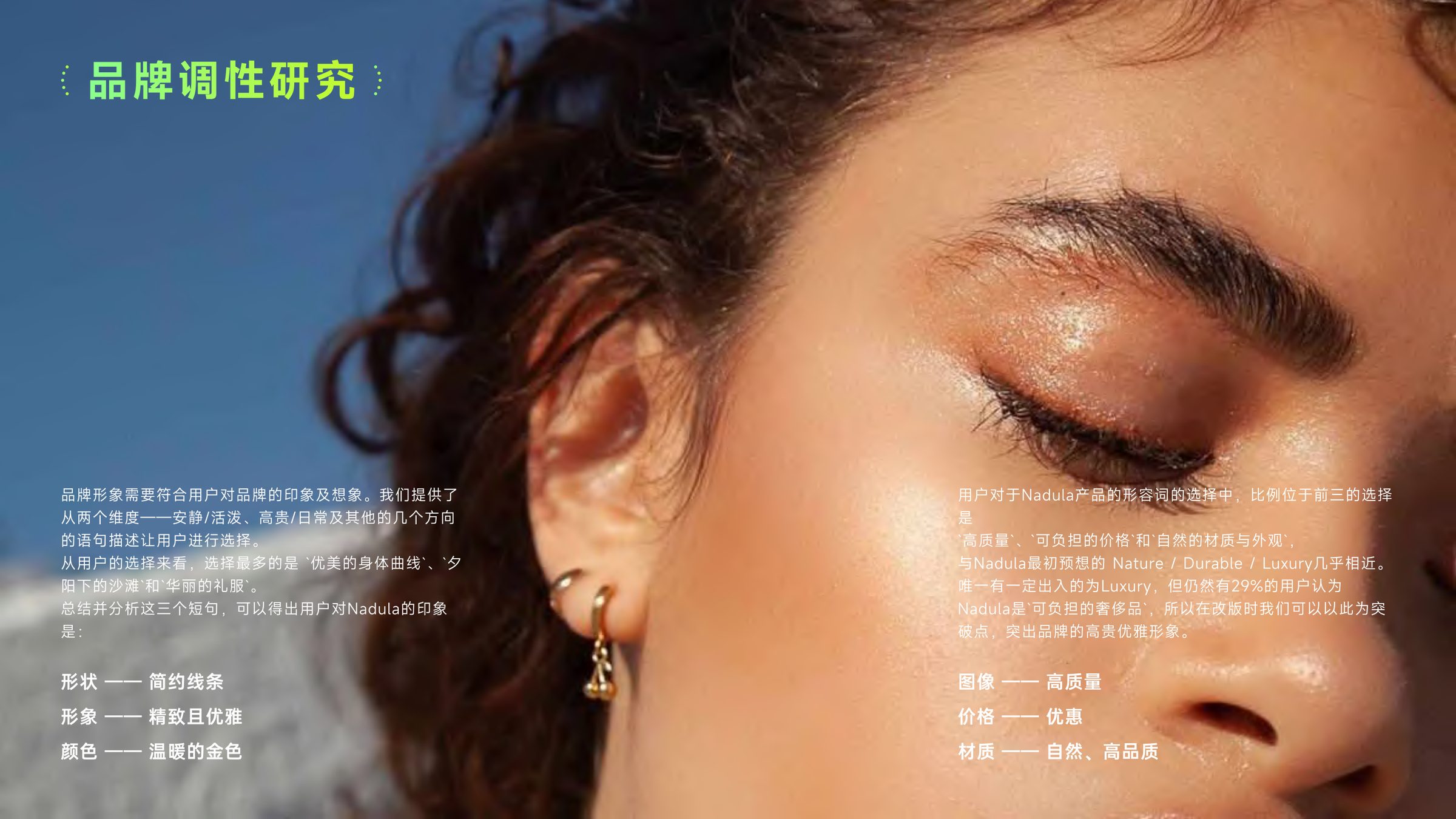 Brand tonality study